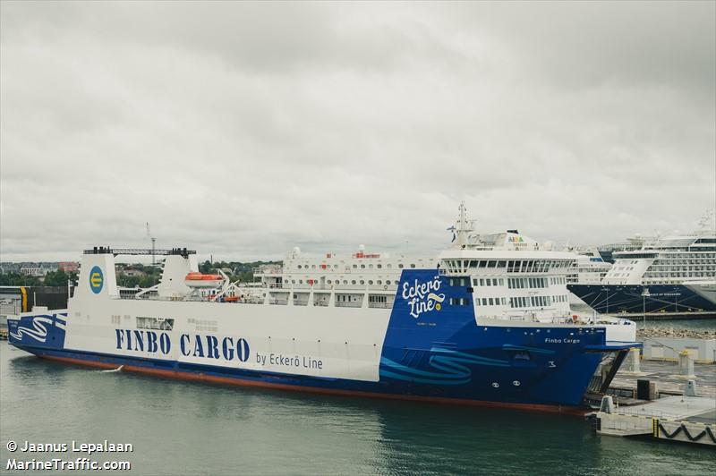 finbo cargo (Passenger/Ro-Ro Cargo Ship) - IMO 9181106, MMSI 230685000, Call Sign OJST under the flag of Finland