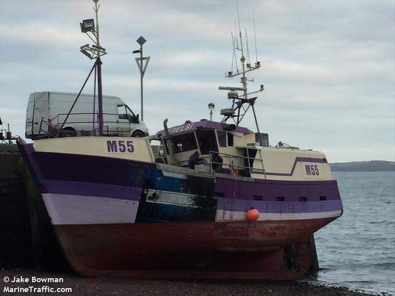 frelsi (Fishing vessel) - IMO , MMSI 232006368 under the flag of United Kingdom (UK)