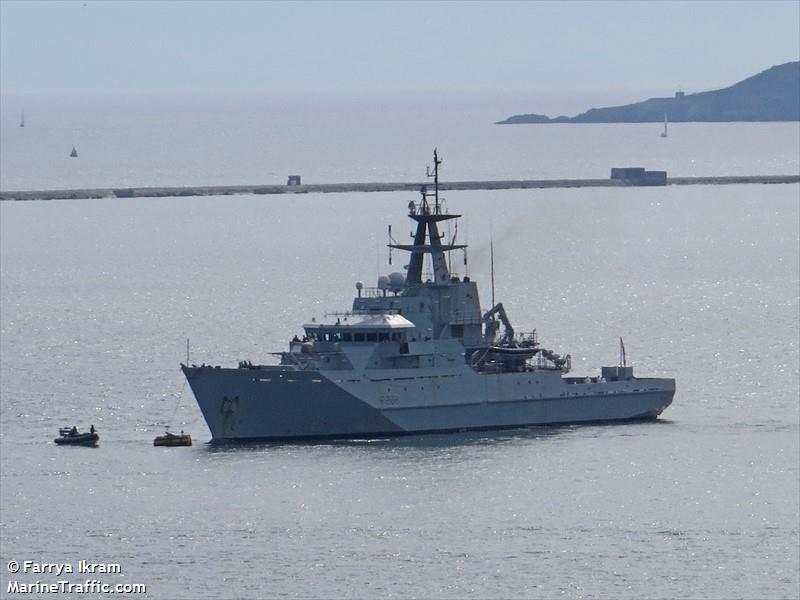 hms severn (Patrol Vessel) - IMO 9261334, MMSI 234623000 under the flag of United Kingdom (UK)