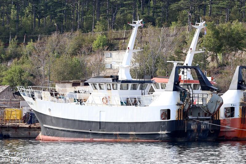 nebeski (Fishing Vessel) - IMO , MMSI 238987940, Call Sign 9AA7277 under the flag of Croatia