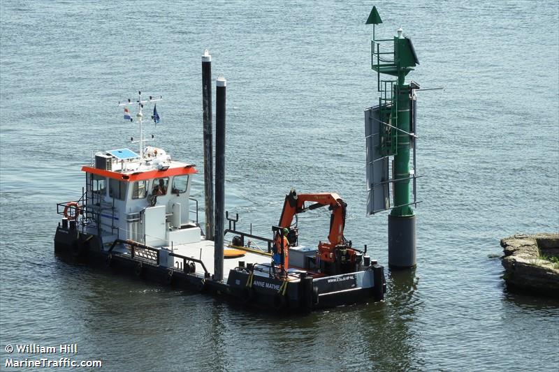 anne mathea (Dredging or UW ops) - IMO , MMSI 244059578, Call Sign PF9244 under the flag of Netherlands