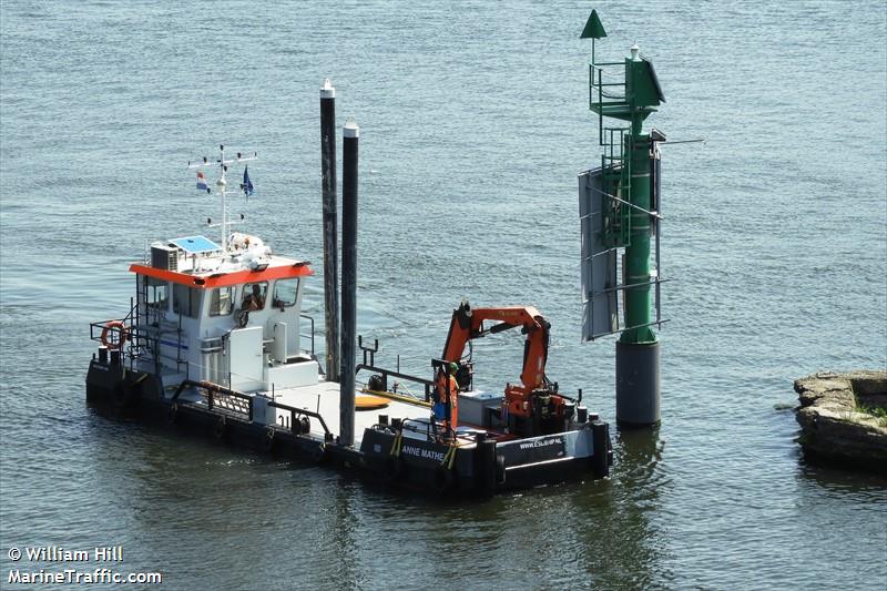 anne mathea (Dredging or UW ops) - IMO , MMSI 244059578, Call Sign PF9244 under the flag of Netherlands