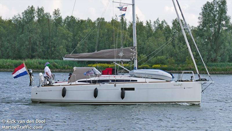 spindrift (Sailing vessel) - IMO , MMSI 244130533, Call Sign PE5862 under the flag of Netherlands