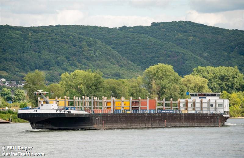 covano (Cargo ship) - IMO , MMSI 244660491, Call Sign PC6280 under the flag of Netherlands