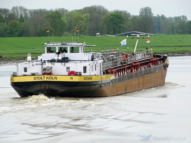 stolt koln (Tanker) - IMO , MMSI 244670860, Call Sign PB5819 under the flag of Netherlands