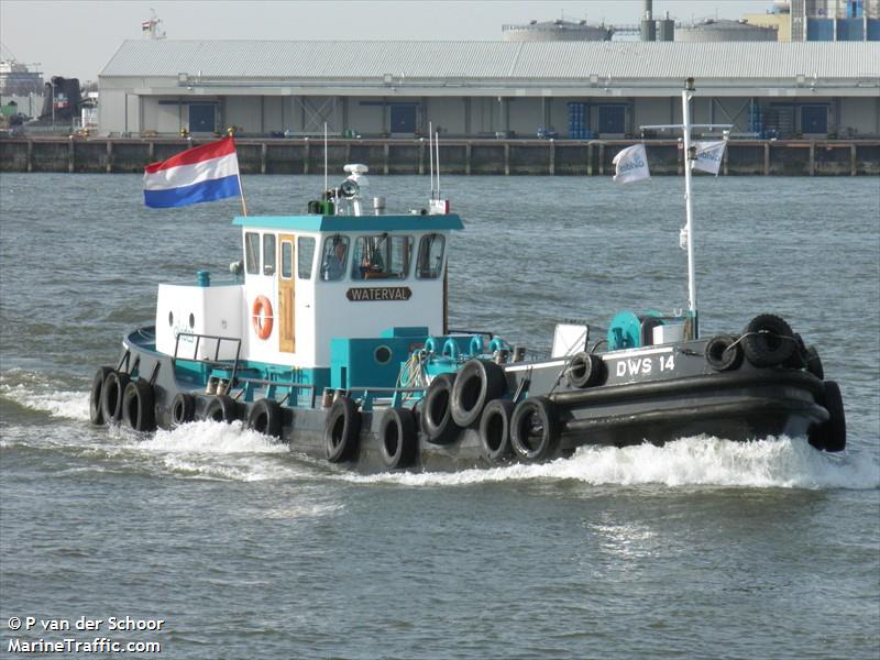 dws 14 waterval (Tanker) - IMO , MMSI 244700533, Call Sign PG7866 under the flag of Netherlands