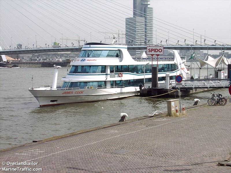 james cook (Passenger ship) - IMO , MMSI 244710118, Call Sign PD4522 under the flag of Netherlands