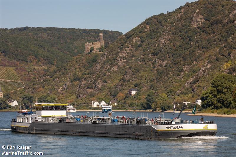 antigua (Tanker) - IMO , MMSI 244830109, Call Sign PB8598 under the flag of Netherlands