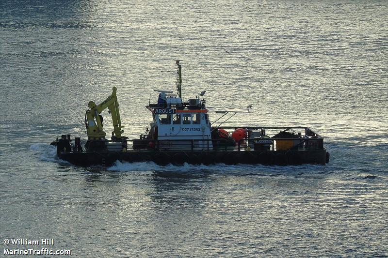 argus1 (Dredging or UW ops) - IMO , MMSI 244850777, Call Sign PA6293 under the flag of Netherlands