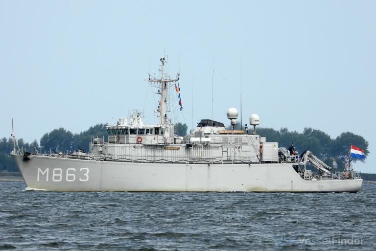 hnlms vlaardingen (Military ops) - IMO , MMSI 245944000, Call Sign PAEN under the flag of Netherlands