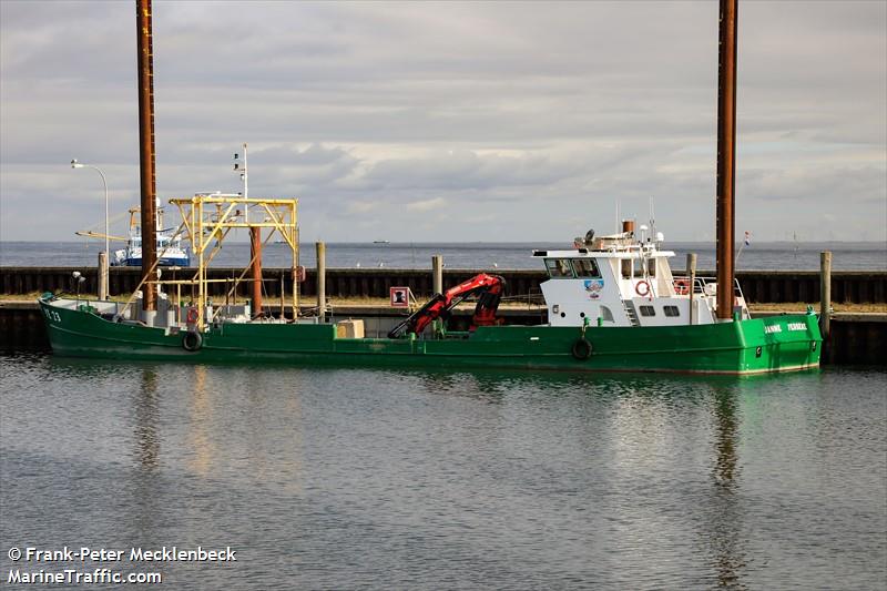 ye23 janne (Fishing Vessel) - IMO 8807818, MMSI 246065000, Call Sign PEZR under the flag of Netherlands