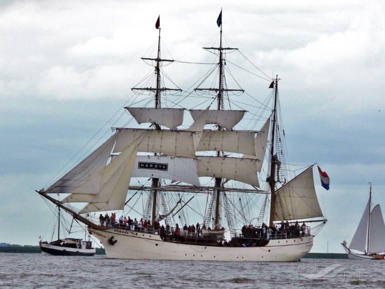 europa (Sailing Vessel) - IMO 8951932, MMSI 246198000, Call Sign PDZS under the flag of Netherlands