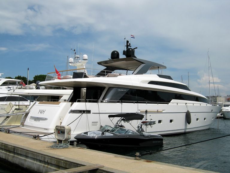 y4h (Pleasure craft) - IMO , MMSI 248258000, Call Sign 9HB5506 under the flag of Malta