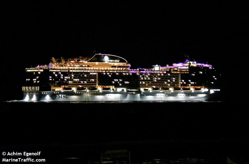 msc bellissima (Passenger (Cruise) Ship) - IMO 9760524, MMSI 248992000, Call Sign 9HA4902 under the flag of Malta