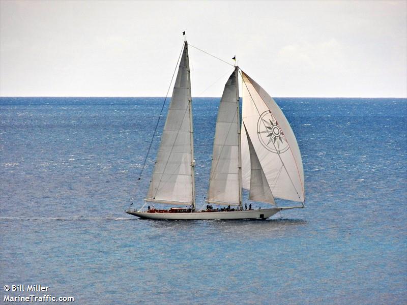 windrose of amsterda (Yacht) - IMO 8986107, MMSI 249270000, Call Sign 9HB4728 under the flag of Malta