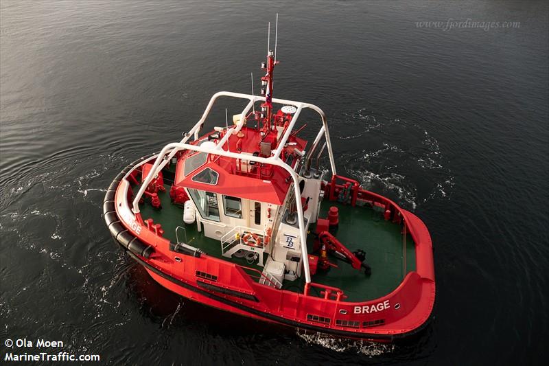 brage (Tug) - IMO , MMSI 257640600, Call Sign LG8320 under the flag of Norway
