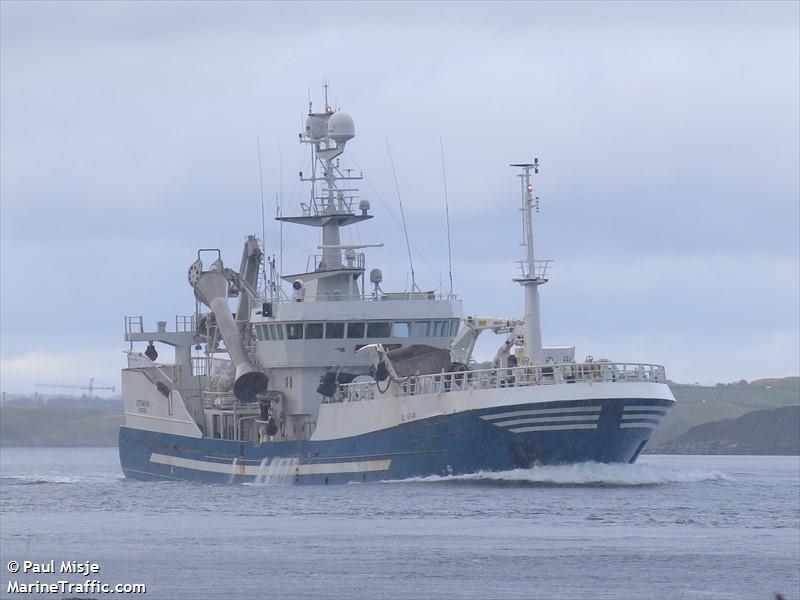 steinevik (Fishing Vessel) - IMO 8816572, MMSI 258086000, Call Sign LAQD under the flag of Norway