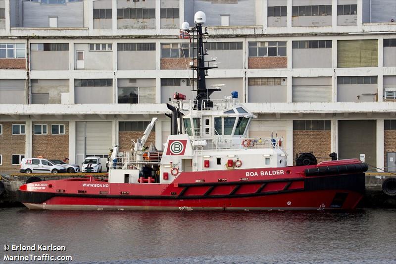 boa balder (Tug) - IMO 9462342, MMSI 259086000, Call Sign LDAF under the flag of Norway