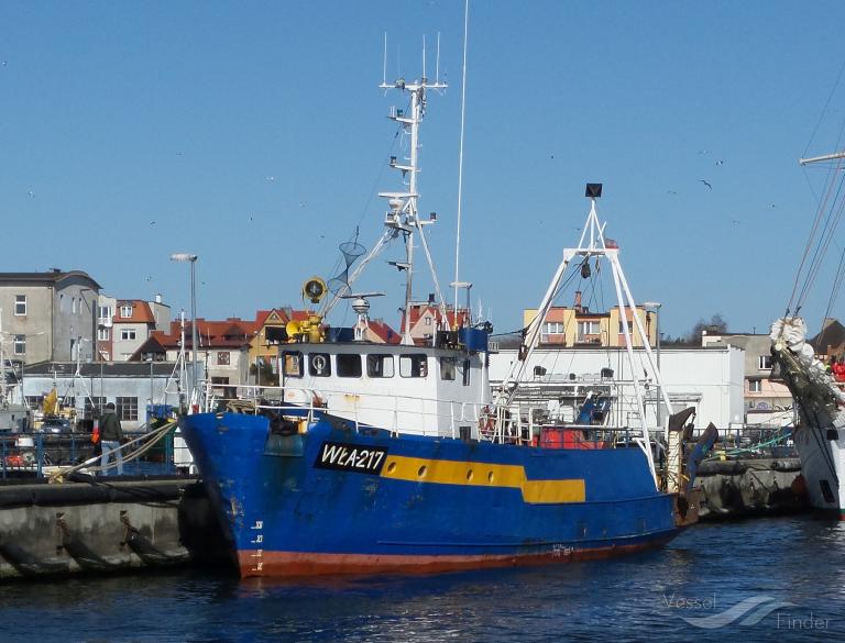 wla-217 (Fishing vessel) - IMO , MMSI 261006840, Call Sign SQRY under the flag of Poland