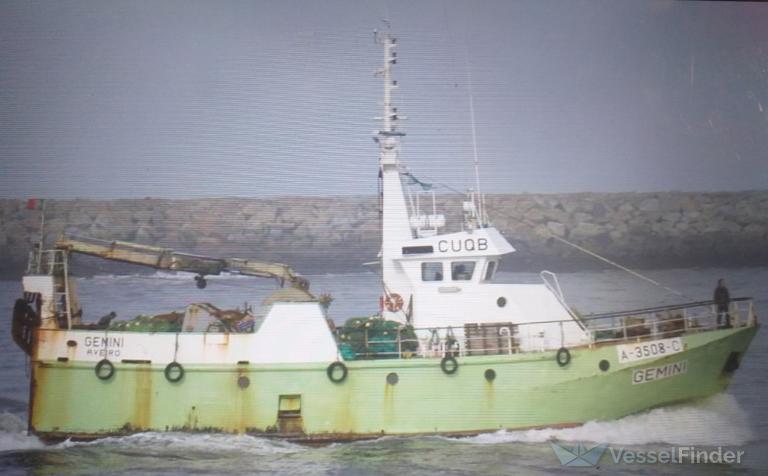 gemini (Fishing Vessel) - IMO 8906444, MMSI 263482000, Call Sign CUQB under the flag of Portugal