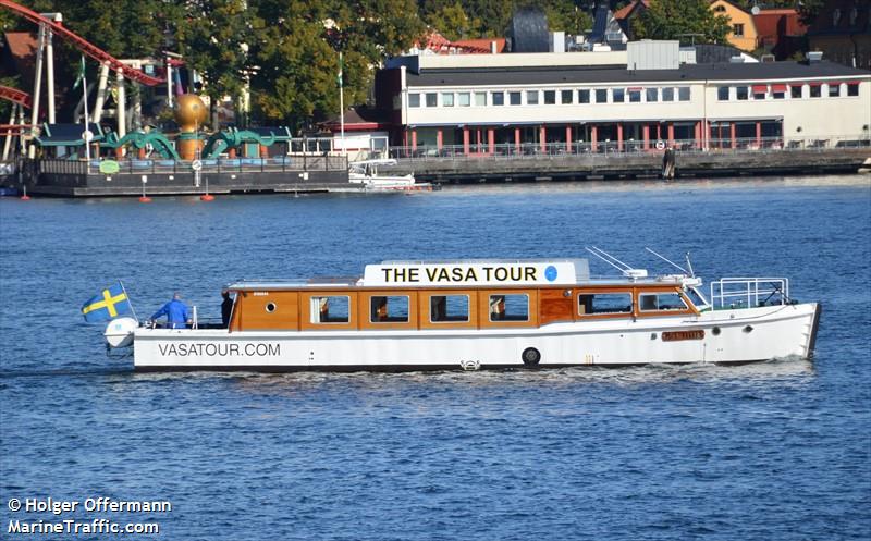 sylvia (Passenger ship) - IMO , MMSI 265819600, Call Sign SFB6644 under the flag of Sweden