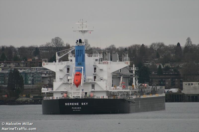 serene sky (Bulk Carrier) - IMO 9514353, MMSI 351224000, Call Sign 3FUZ9 under the flag of Panama