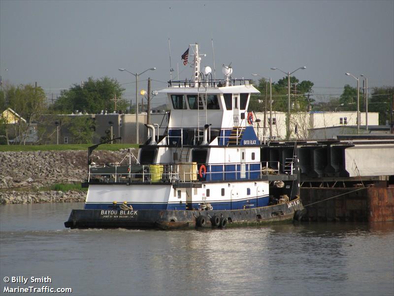 mv bayou black (Towing vessel) - IMO , MMSI 367004510, Call Sign WDA2716 under the flag of United States (USA)