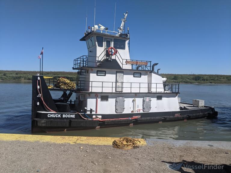 chuck boone (Towing vessel) - IMO , MMSI 367053260, Call Sign WDC6232 under the flag of United States (USA)