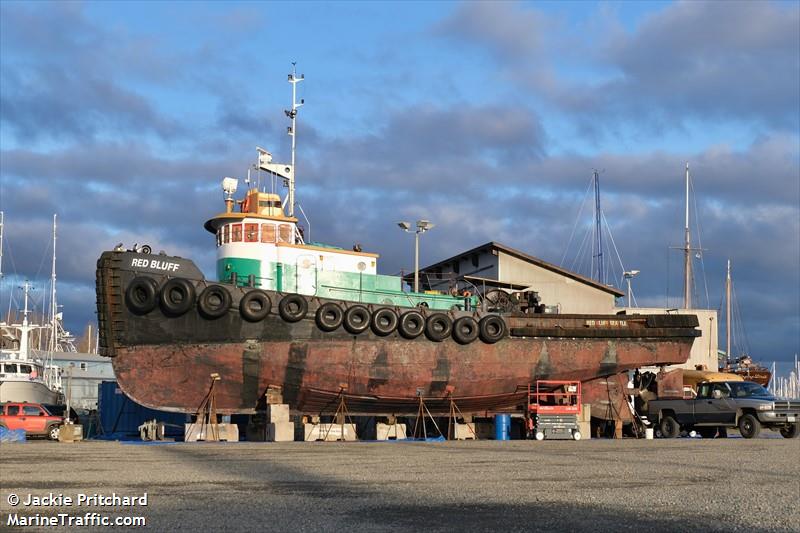 red bluff (Tug) - IMO , MMSI 367063680, Call Sign WDC6944 under the flag of United States (USA)