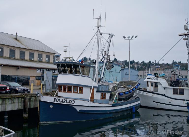polarland (Fishing vessel) - IMO , MMSI 367738190, Call Sign WDI8395 under the flag of United States (USA)