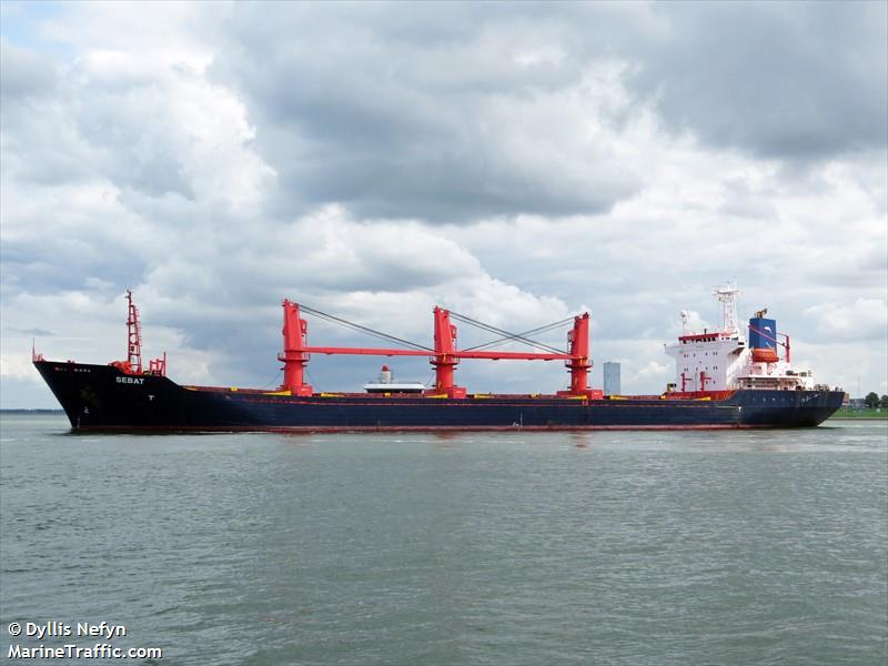 sebat (Bulk Carrier) - IMO 9151383, MMSI 374881000, Call Sign 3FWW6 under the flag of Panama