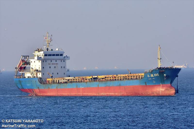 yongjun101 (Bulk Carrier) - IMO 9640360, MMSI 413446370, Call Sign BKNF6 under the flag of China