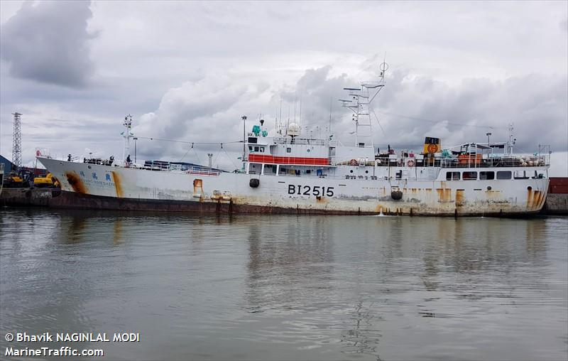 hsiang man shing (Fishing vessel) - IMO , MMSI 416329000, Call Sign BI2515 under the flag of Taiwan