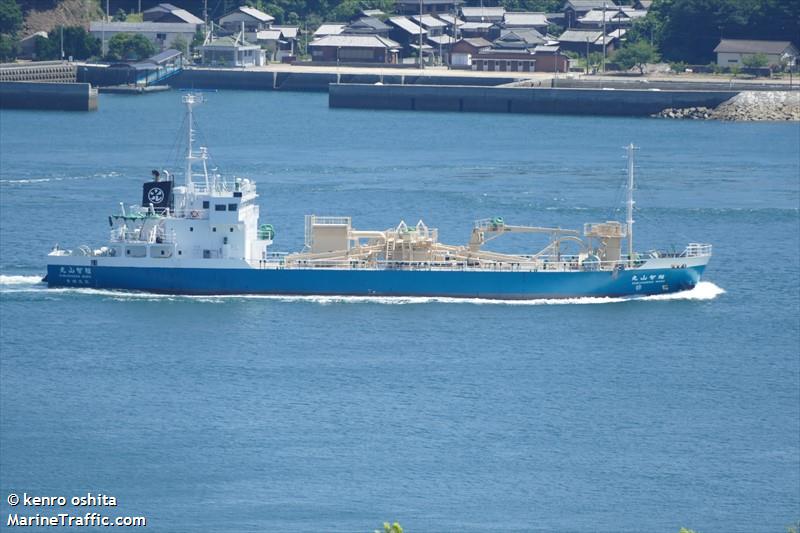 fukuchizan maru (Cement Carrier) - IMO 9806677, MMSI 431009244, Call Sign JD4174 under the flag of Japan