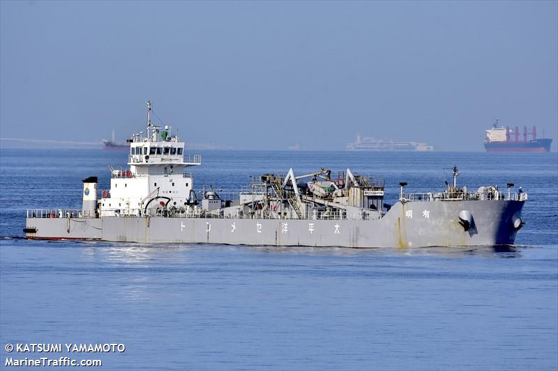 akatsuki maru (Pusher Tug) - IMO 9128609, MMSI 431400467, Call Sign JM6416 under the flag of Japan