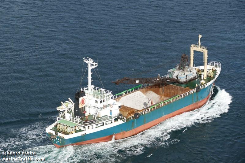 houeimaru no8 (Cargo ship) - IMO , MMSI 431500577, Call Sign JL6484 under the flag of Japan