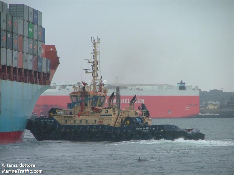 svitzer falcon (Tug) - IMO 9431082, MMSI 503588000, Call Sign VHDG under the flag of Australia