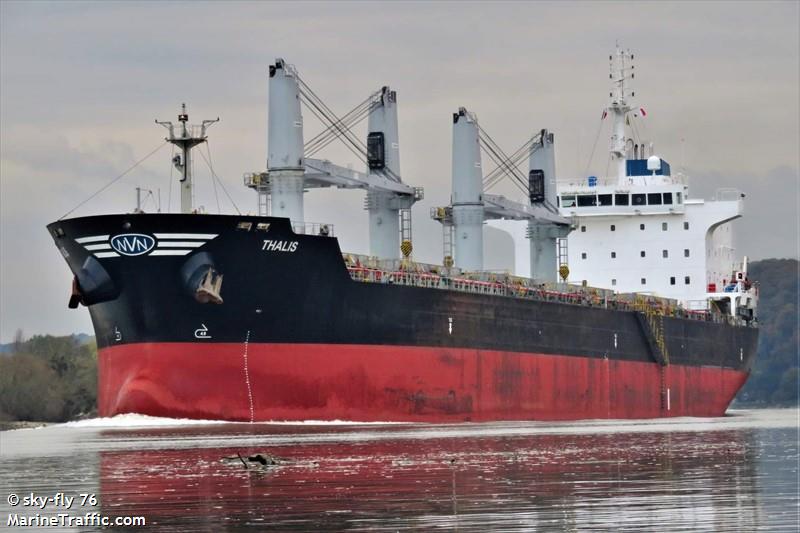 thalis (Bulk Carrier) - IMO 9616747, MMSI 538008283, Call Sign V7A2187 under the flag of Marshall Islands