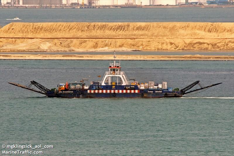 mv.lita transporter (Landing Craft) - IMO 9522427, MMSI 563015970, Call Sign 9V7229 under the flag of Singapore