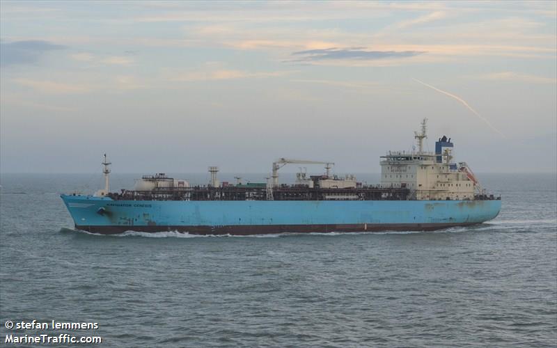 navigator genesis (LPG Tanker) - IMO 9531519, MMSI 636015945, Call Sign D5DQ3 under the flag of Liberia