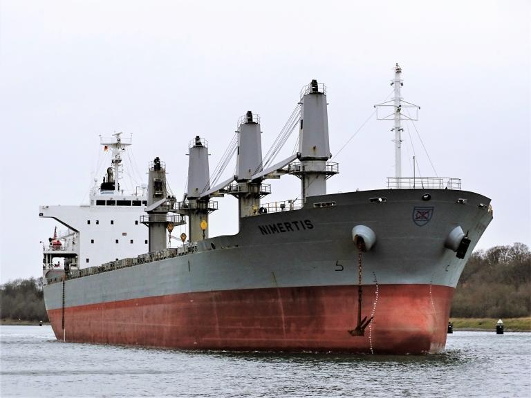 nimertis (Bulk Carrier) - IMO 9650999, MMSI 636015990, Call Sign D5DW6 under the flag of Liberia