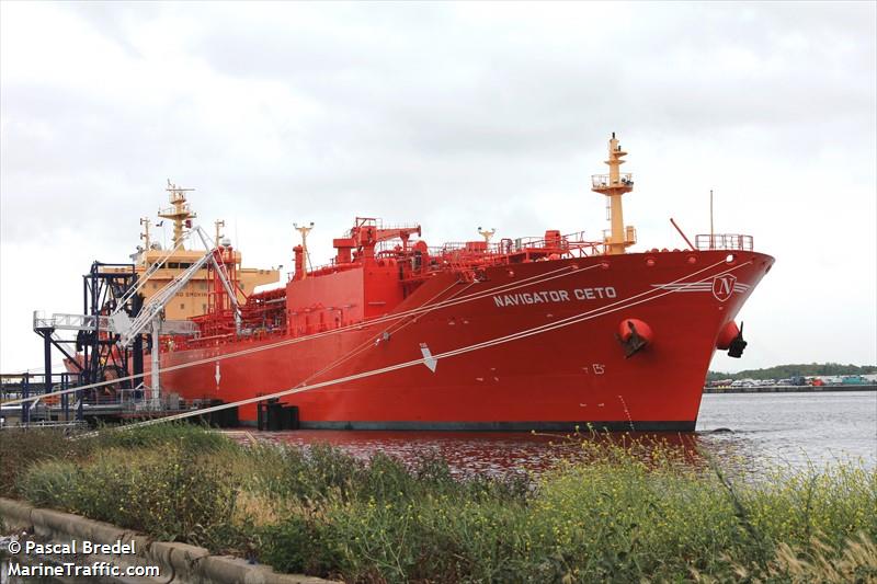 navigator ceto (LPG Tanker) - IMO 9704532, MMSI 636016660, Call Sign D5HE5 under the flag of Liberia