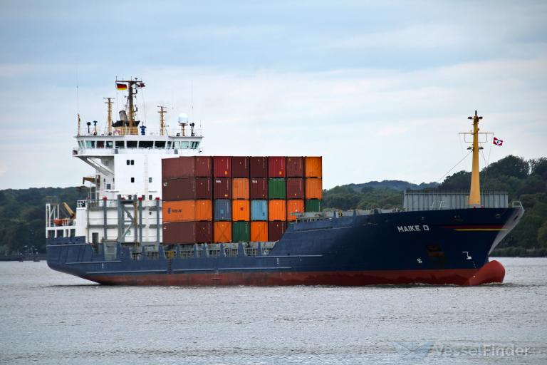 maike d (Container Ship) - IMO 9226372, MMSI 636092635, Call Sign D5IL7 under the flag of Liberia