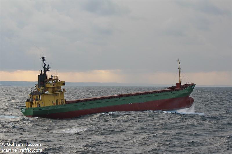 sam (General Cargo Ship) - IMO 7510884, MMSI 671480000, Call Sign 5VCS7 under the flag of Togolese Rep