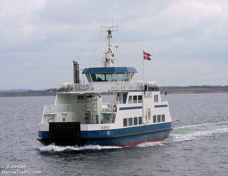 aaroe (Passenger/Ro-Ro Cargo Ship) - IMO 9191383, MMSI 219000643, Call Sign OZRL under the flag of Denmark