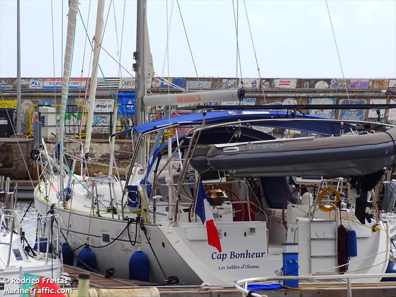 cap bonheur (-) - IMO , MMSI 227538890, Call Sign FGA8061 under the flag of France