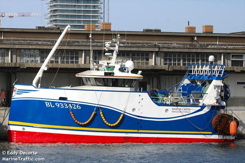 fv rose de cascia (Fishing Vessel) - IMO 9831567, MMSI 227800940, Call Sign FAE6796 under the flag of France
