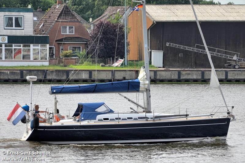 weideroos (-) - IMO , MMSI 244740348, Call Sign PF3288 under the flag of Netherlands