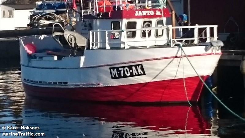 janto jr (-) - IMO , MMSI 257152720 under the flag of Norway