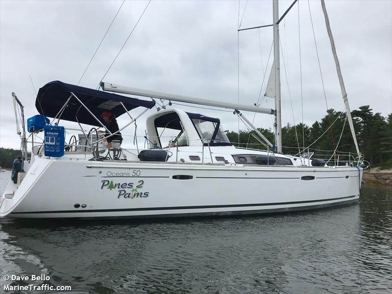 pines 2 palms (-) - IMO , MMSI 368049210 under the flag of United States (USA)